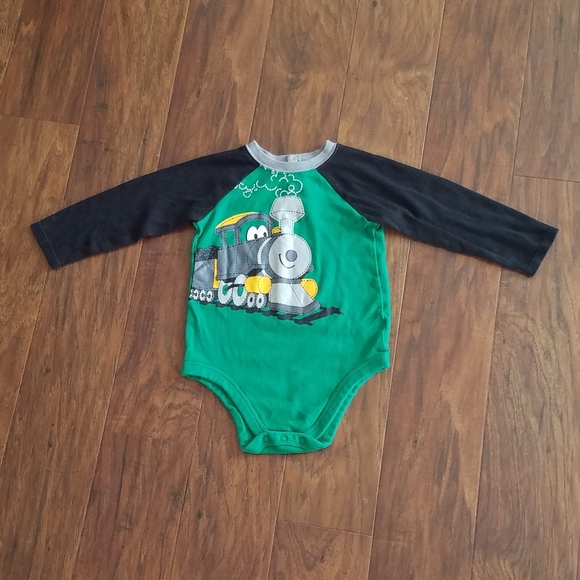 Garanimals Other - Garanimals Long sleeved Train Onesie {24M}